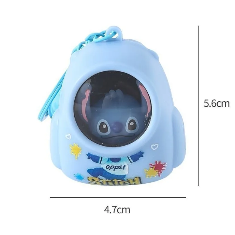 Stitch Animatie Randapparatuur Creatieve Cartoon Leuke Gloeiende Sleutelhanger Hangende Ketting Student Schooltas Decoratie Hanger