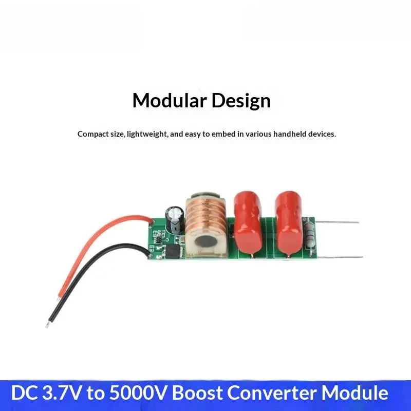 Hochleistungs-DC 3,7V bis 5000V Hochspannungs-Boost-Modul, Arc-Pulse-Step-Up-Board für die Herstellung von DIY-Elektrobogen-Geräten – Detail 3