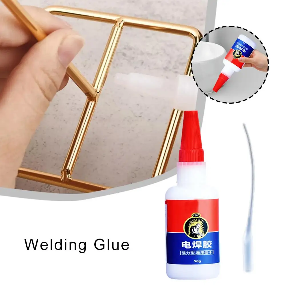 Strong Welding Glue Quick-drying Repair Adhesive Universal Glue Special Welding Glue For Wood Wood Metal And Plastic B2J0