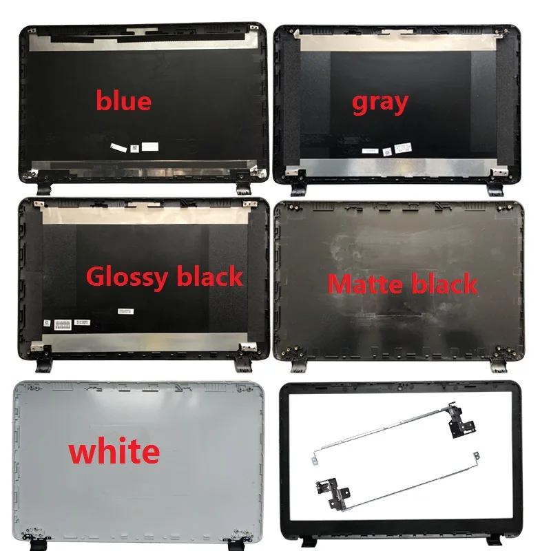 

Laptop Top LCD Back Cover LCD/LCD Front Bezel/Hinges For HP 15-G001XX 15-G010DX 15-g011nl 256 15.6" Back Case 749641-001