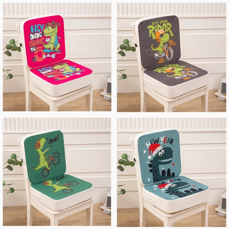 Children Booster Seats Cushion Removable Kids Seat Cushion Increased Dining Chair Pad Toddlers Highchair Kid Seat Increased Pads