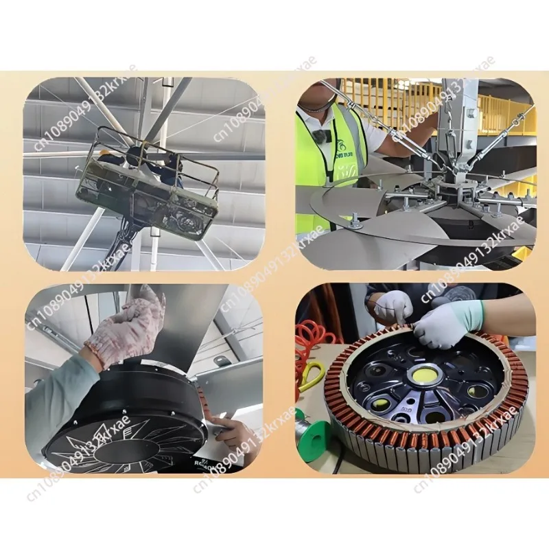 Industrial diameter 3m big fan ceiling large ceiling fan
