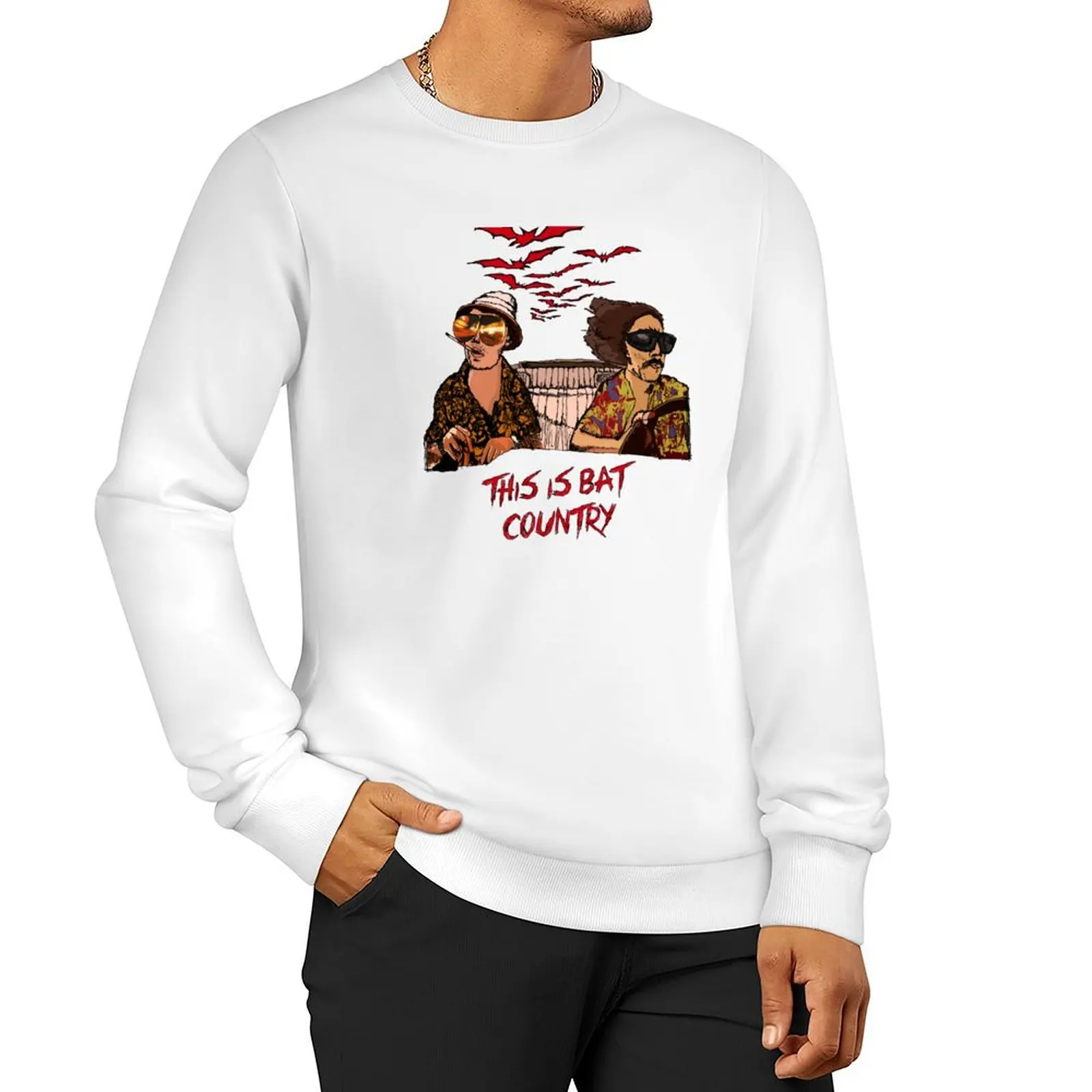 

Bat country Sweatshirt blouse male clothes men's winter sweater men's sweatshirts