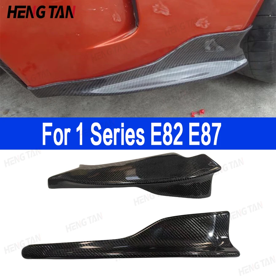 

For BMW 1 Series E82 E87 modified High quality carbon fiber Behind wrap angle carbon anti-collision Front Bumper corner