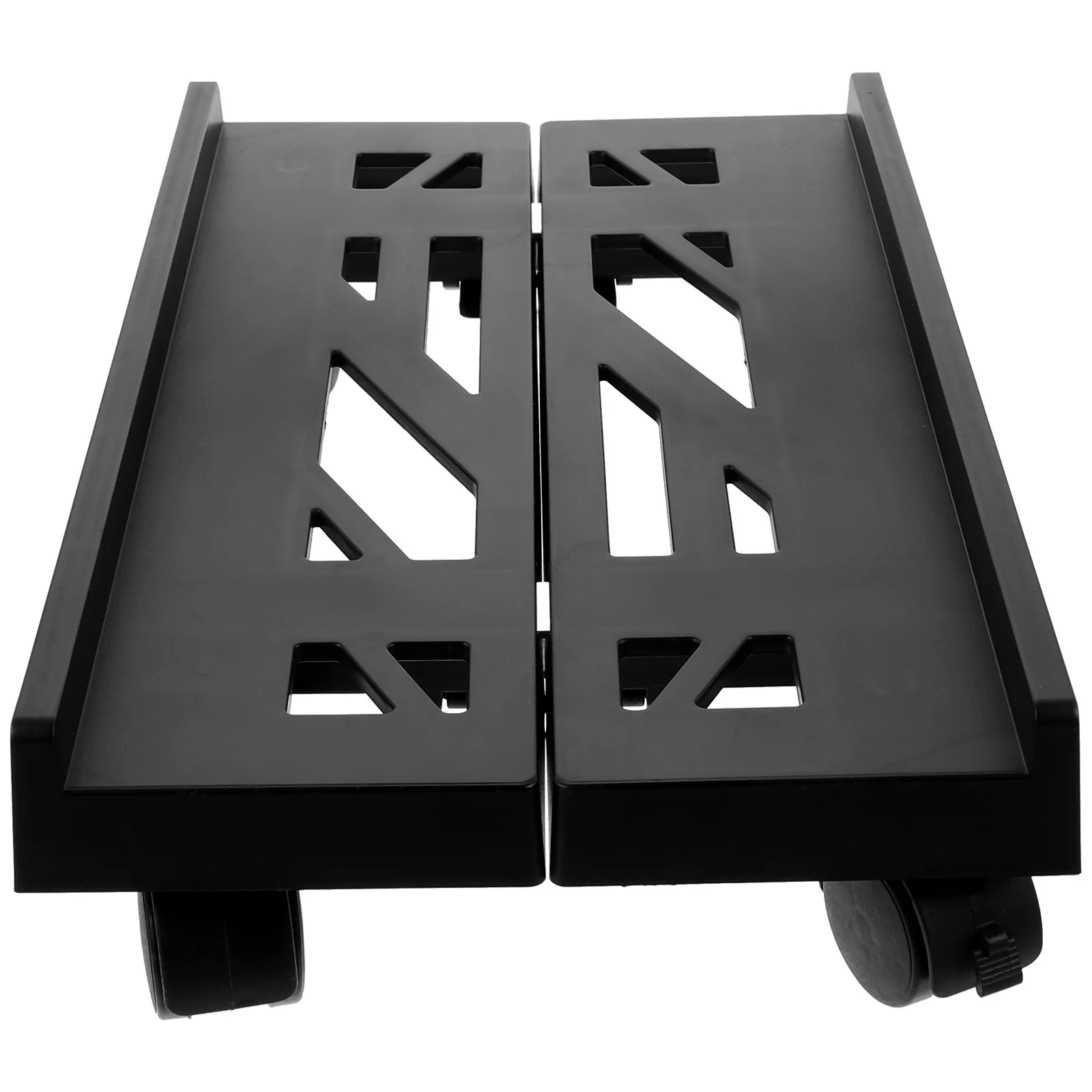 

Plastic Computer Tower Stand 30kg Load Adjustable Hollow Design Protective Office Home Use Computer PC Holder