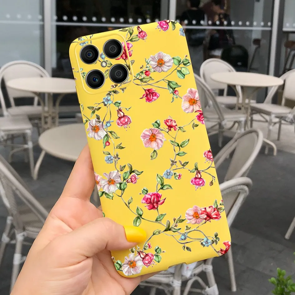 For Huawei Honor X8 Case Cover TFY-LX1 TFY-LX2 TFY-LX3 Phone Cases Feather Matte Cover For Honor X8 2022 X 8 HonorX8 Soft Fundas