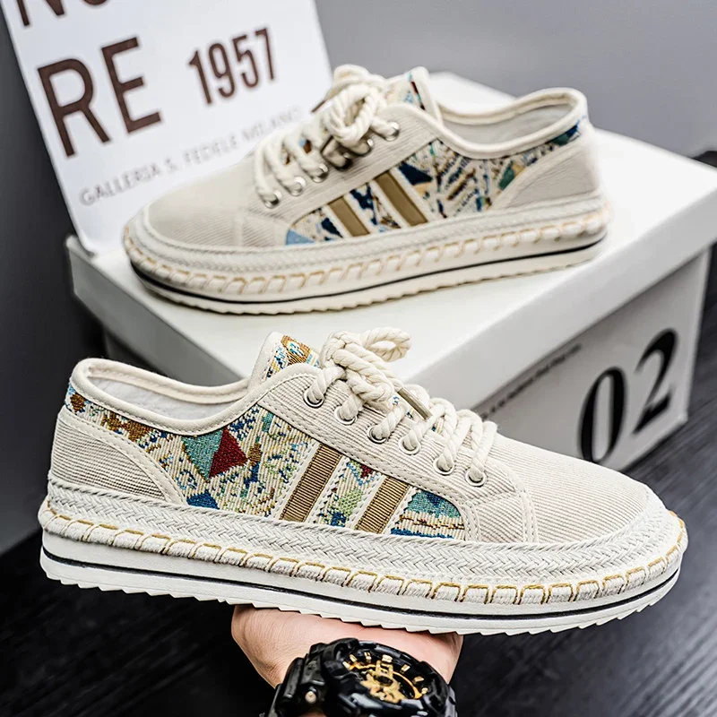 

Pop Fisherman Shoes Canvas Shoes Outdoor Fashion Casual Shoes