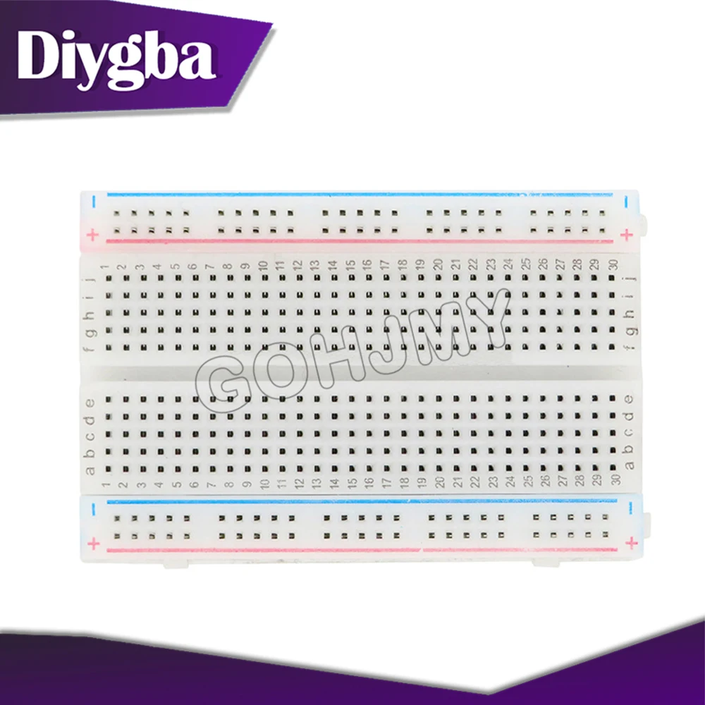 Quality mini bread board / breadboard 8.5CM x 5.5CM 400 holes