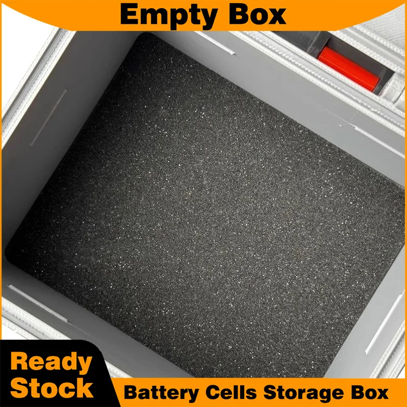 Scatola di immagazzinaggio batteria Organizzatore PETG con supporto per celle a 20 fori per batterie 18650 21700 Scatola vuota per riporre celle della batteria