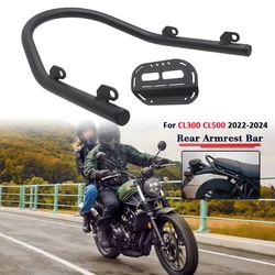 CL300 CL500 Motorcycle Passenger Rear Seat Grab Bar Handles Seat Armrest Handle luggage Rack For Honda CL 300 CL 500 2023 2024