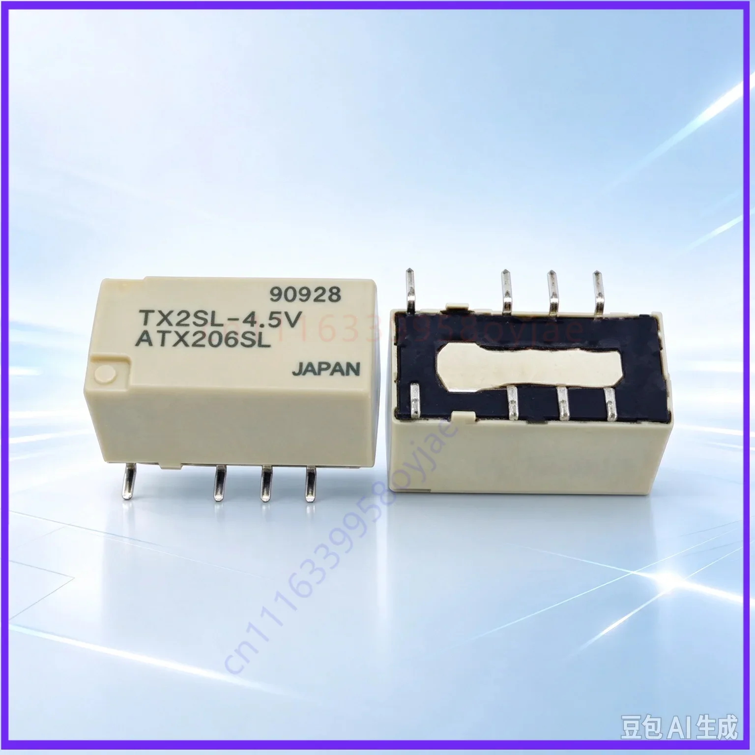 50pcs Signal Relay for Panasonic TX2SL-4.5V TX2SA-5V TX2SA4.5H23 8Pin Genuine In Stock