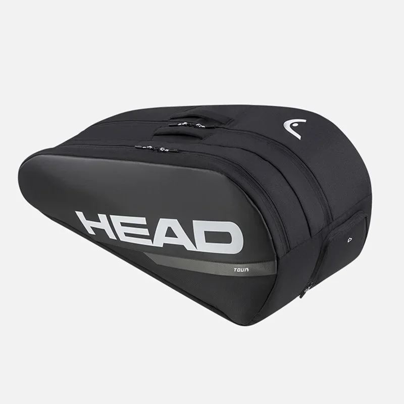 HEAD Tour Series 9 pak tas raket tenis, tas bahu ganda, ransel raket turnamen