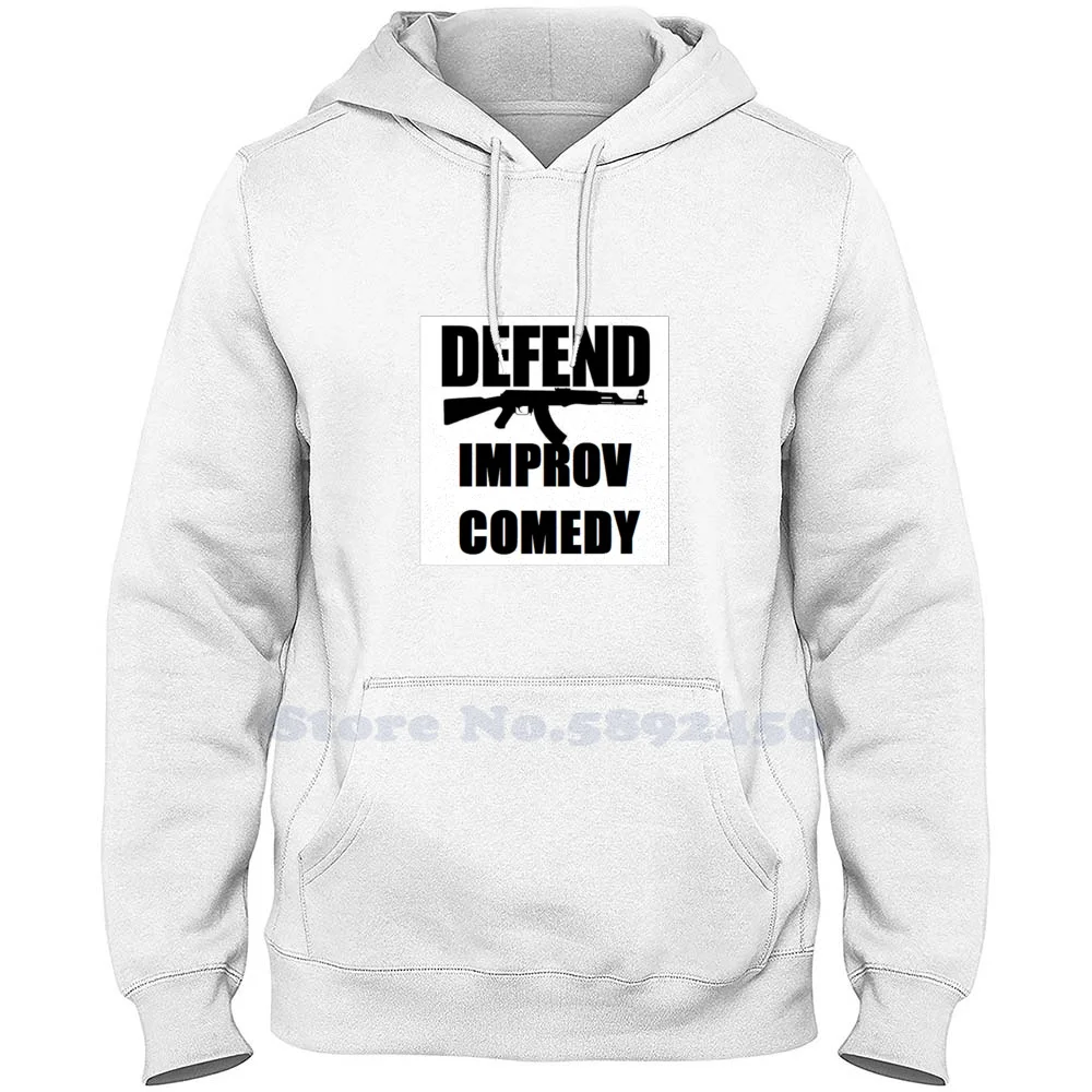 Defend Improv Comedy Pop Punk Fashion 100% cotton Hoodies High-Quality Sweatshirt