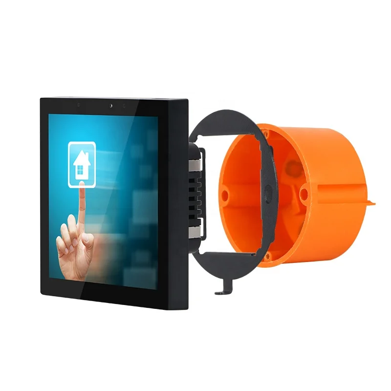 

Factory Direct 157mm Smart WIFI Glass Screen Touch Panel Home Socket Double FR Wall Switch Smart Life App 240V Max. Voltage 1A