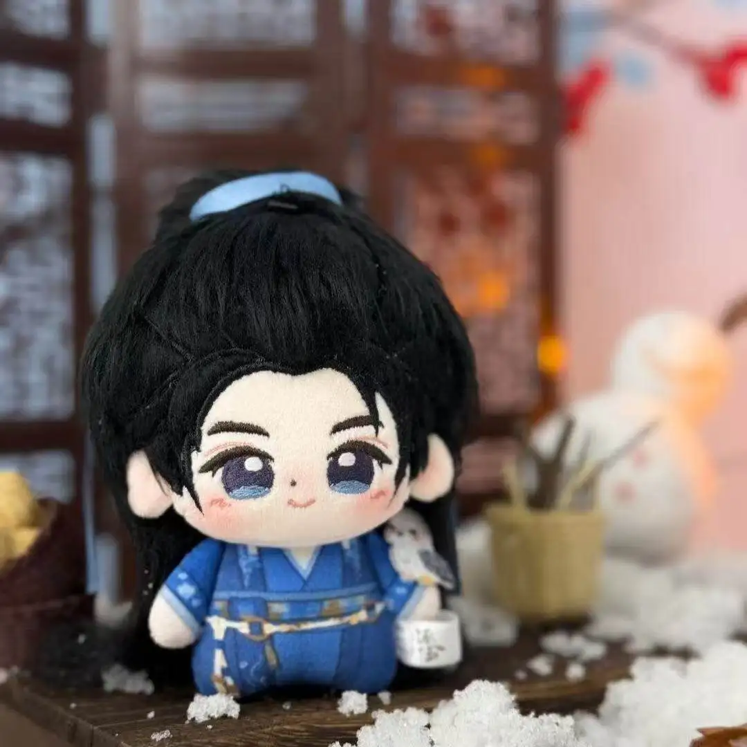 Zhuyu 10cm Fan Changyu Xie Zheng Printed Body Cotton Plush Dolls Ancient Style Peripheral Gift For Anime Fans Holiday Present