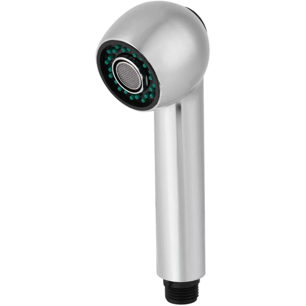 Replacement Spray Shower Head for Pull-Out Kitchen Mixer Tap ABS Construction Dual Spray Rain and Bubbling Style