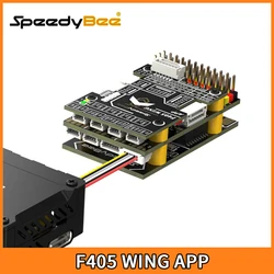 SpeedyBee F405 WING APP Stałopłat Lot Controlle 2-6S LIPO do modelu samolotu RC ze stałym skrzydłem