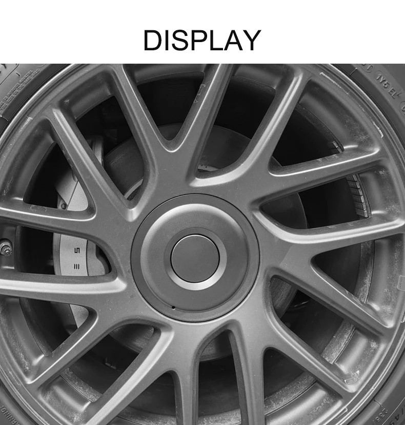 Für Tesla Model 3 Highland Center Radkappen Neues Modell 3 Original graue Center-Nabenkappe 4-teiliges Set zerstörungsfreie Installation – Detail 7