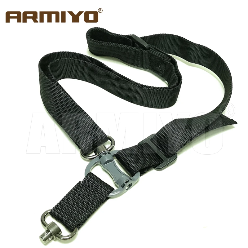 Armiyo-調整可能なショルダーストラップナイロンベルト,s3 s4 1/2/3ポイント,ハンティングアクセサリー