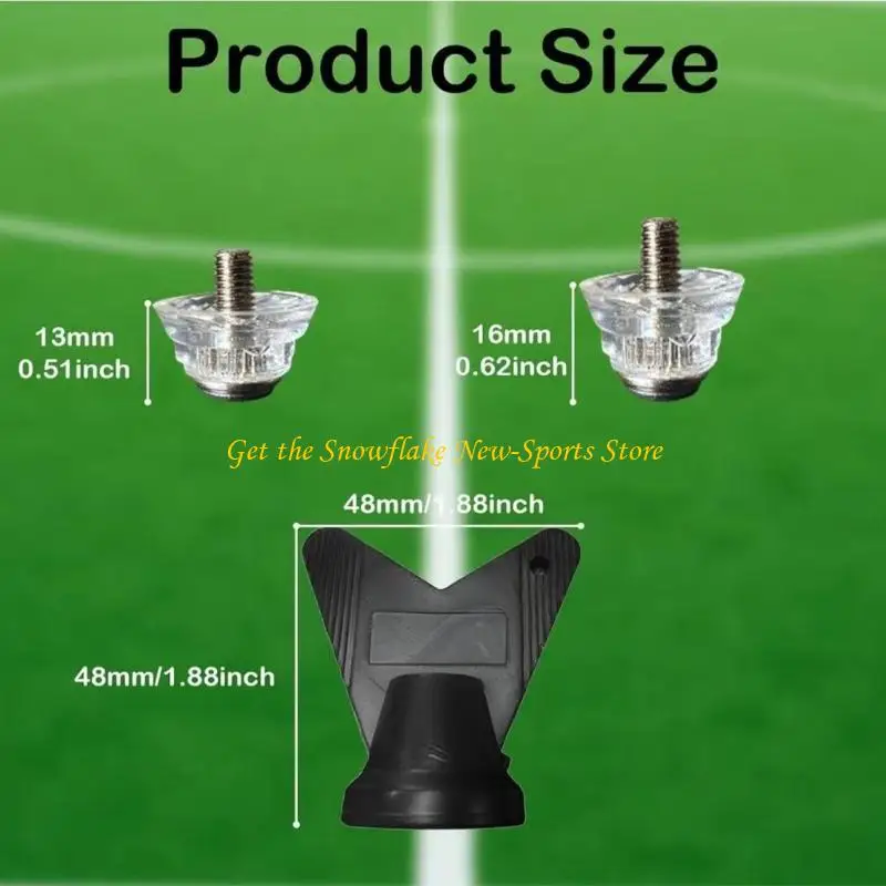 e56d 12pcs Universals Aluminum 축구 신발 스터드 축구 신발 교체