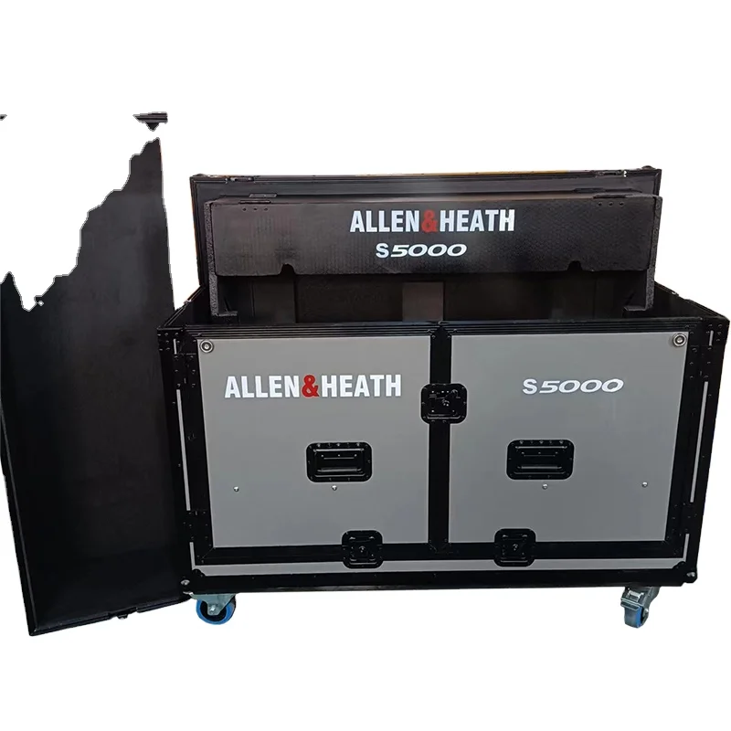 High Quality Flip Flight Case for A&H S5000 Mixer Hydraulic Flight Cases