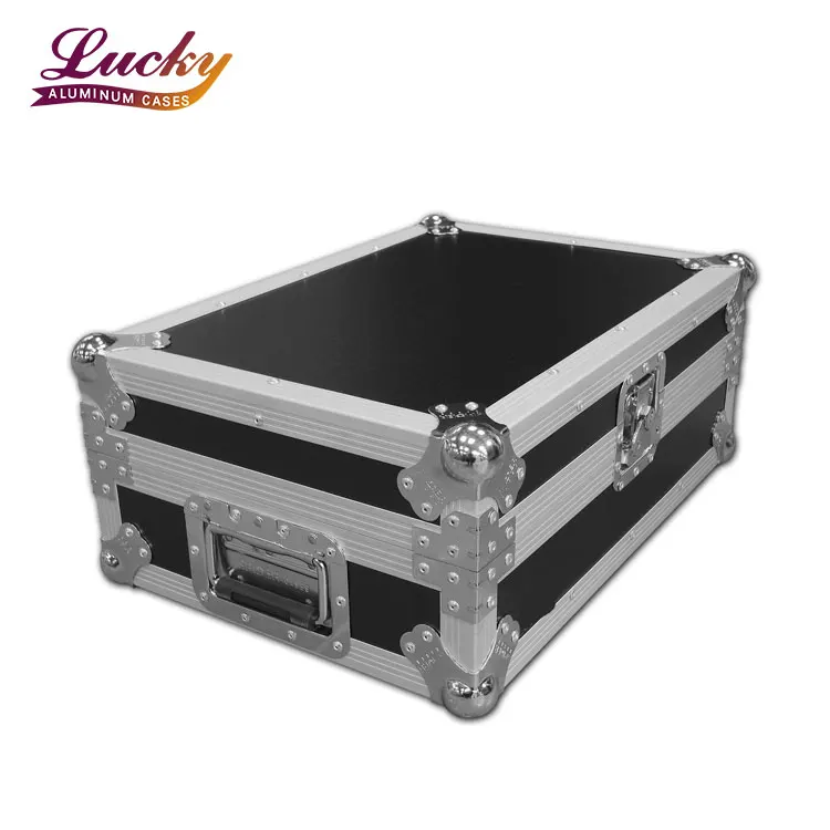 

Customizable DJ Controller Flight Case Professional Workstation Road Trunk With Sliding Laptop Stand For Digital Performer