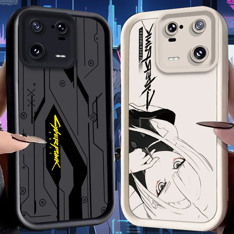 

C-Cyberpunks Case for Xiaomi Mi 15 14 14T 13 13T 12 11 11T Lite POCO X7 X6 5G X5 X3 NFC F6 F5 M7 M6 Pro 4G Silicone Cover Funda