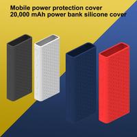 Soft Protective Cover Case Silicone Anti-Fall Stain Resistant for ZMI 20000mAh Mobile Power Bank