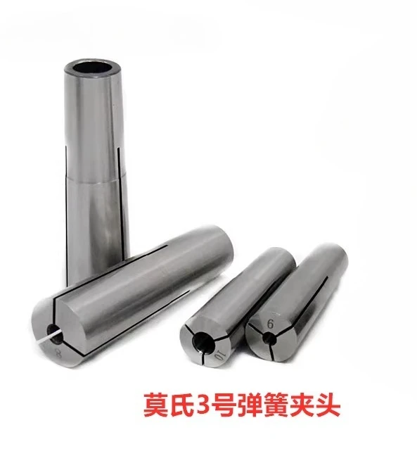 1pc MT3/MT4 collet set chuck 3-20mm ms spring collets morse taper spring collets thread M12 collet chuck cnc milling