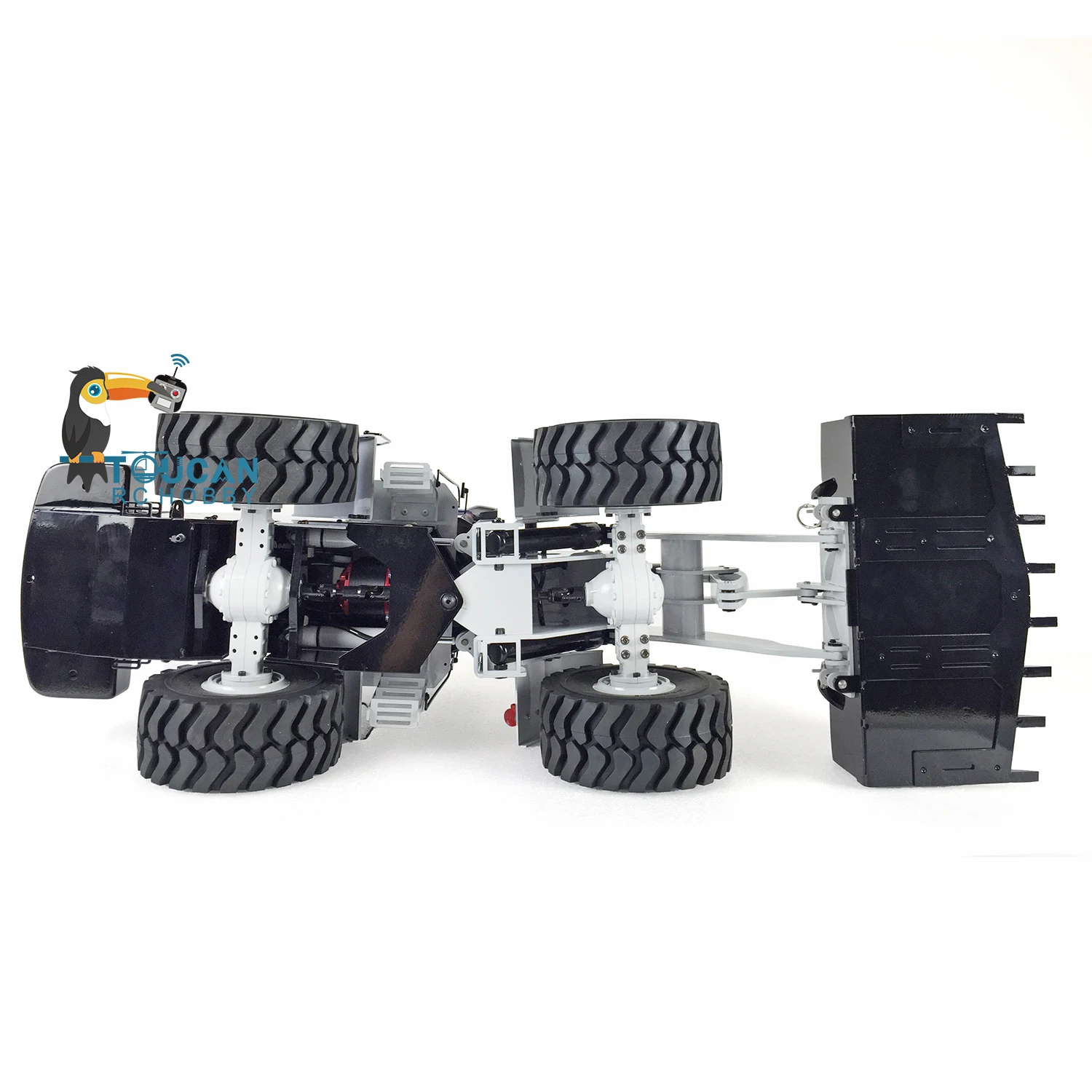 

Metal 1/14 Hydraulic 470 RC Loader Model with ESC Motor Servo Lights Charger Construction Toy for Kids