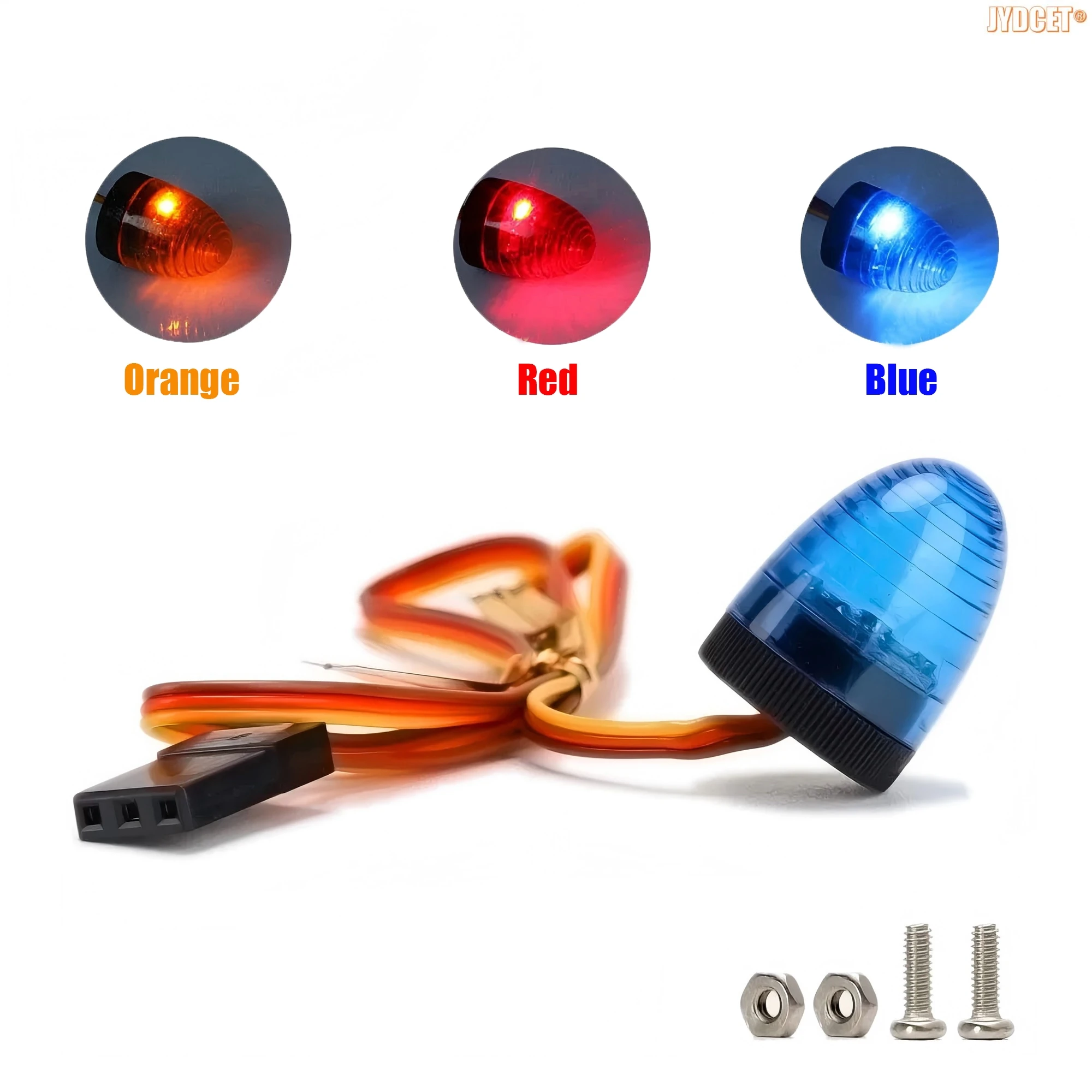 

Police Bright LED Light Demo for RC Model Car 1:10 1:14 Tamiya Tractor Truck
