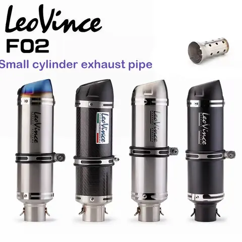51mm 오토바이 배기 머플러 파이프 LeoVince 탈출 모토 Z1000 Z900 GSR600 FZ6N R1 R6 R3 용 DB 킬러 포함