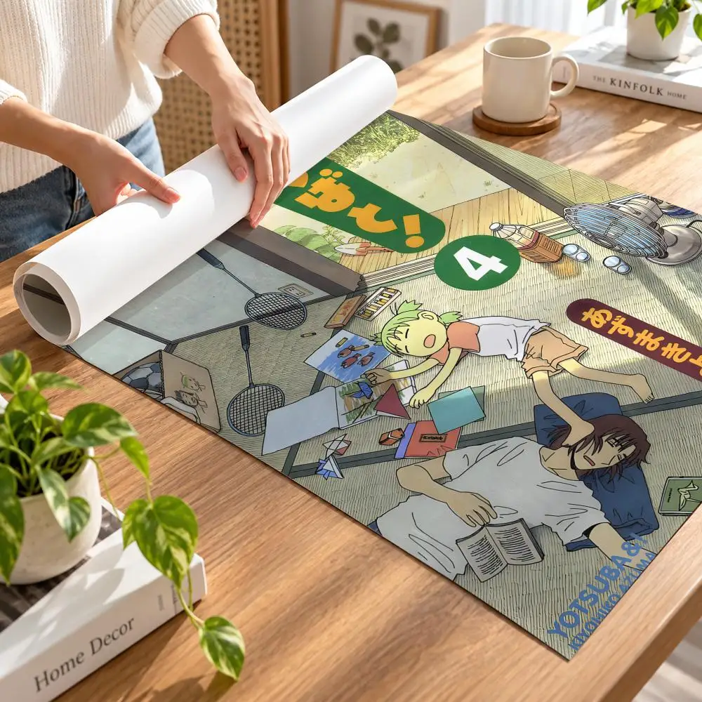 Yotsuba Poster High-definition poster stickers, suitable for bedroom living home decoration
