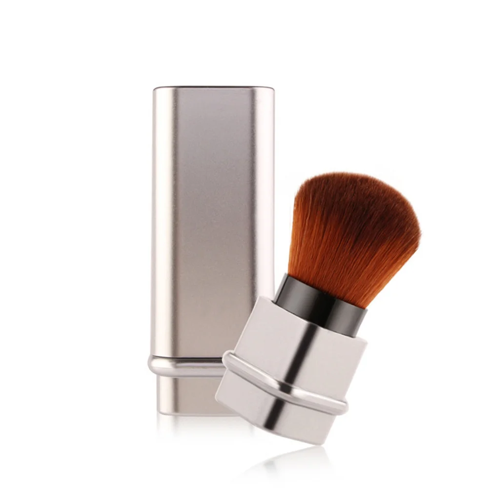 Brosse à poudre multifonctionnelle pour mélange de fond de teint à couverture complète, outil de finition lisse, brosse d'époussetage, maquillage