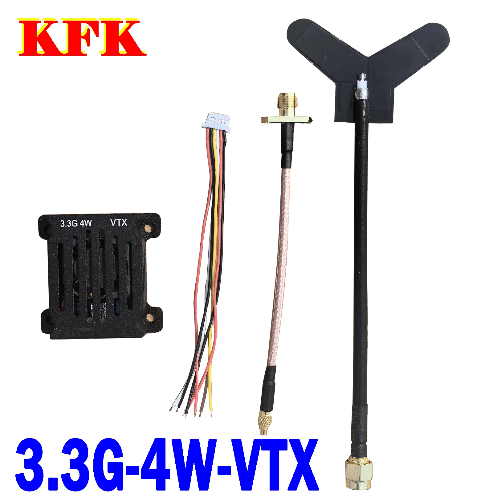 KFK 2025новый передатчик FPV 3,3G 4 Вт VTX и 3
