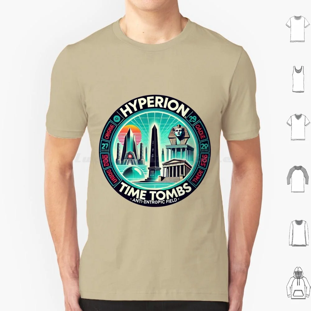 

Tombs Of Time-Hyperion T Shirt Cotton Men Women DIY Print Tombs Of Time Time Tombs Hyperion Science Fiction Books Shrike