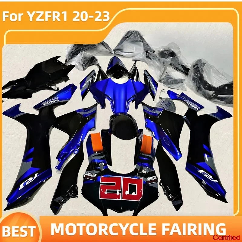 ABS Plastic Injection For YZFR1 2020 2021 2022 2023 YAMAHA YZF1000 YZFR1 20-23 Fairing Kit  Sportbike Bodywork