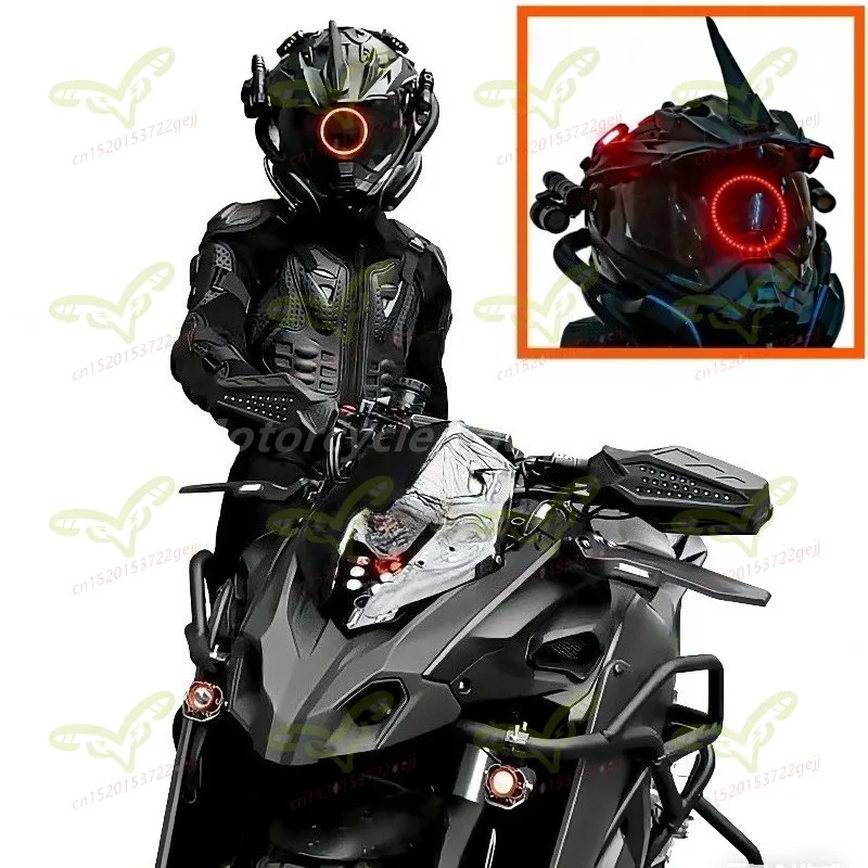 

Новый мотоциклетный шлем с крутыми технологиями, экипировка для езды на мотоцикле на открытом воздухе, шлем для гонщиков, маска для вечеринок, мотоциклетный шлем