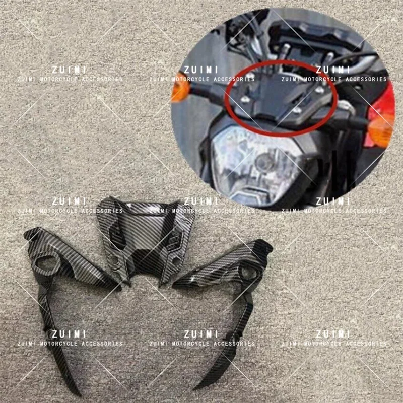 

Carbon Fiber Paint Motorcycle Head Fairings Fit For Yamaha MT07 MT-07 2014-2015-2016-2017