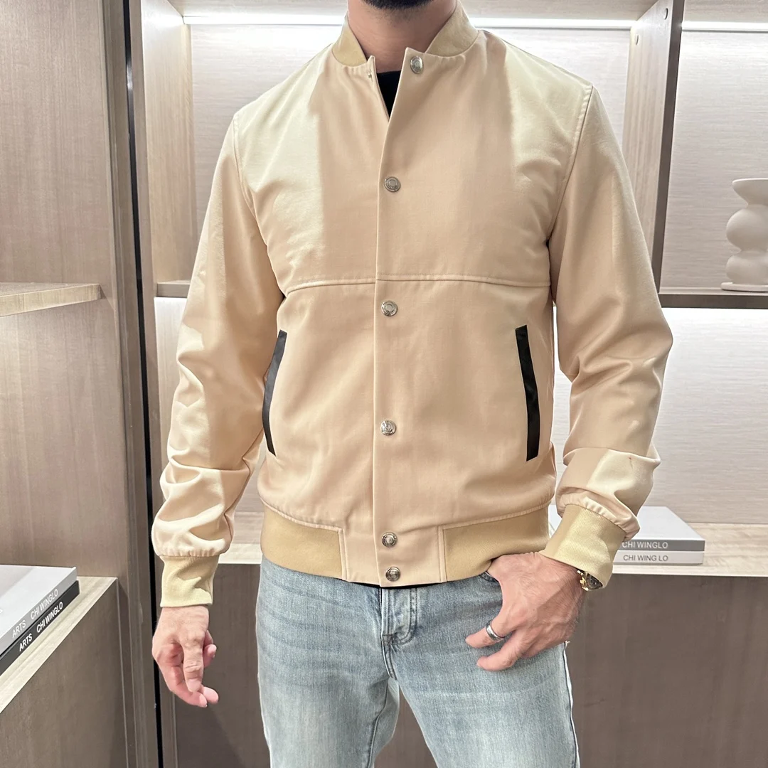 

LP 25aw деловая повседневная куртка с бейсбольным воротником