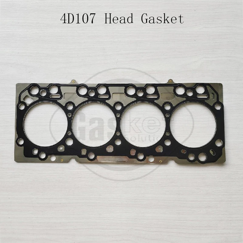 Excavator Spare Parts Construction Machinery Parts Diesel Engine Valves 4D130 4D107 4D104 Cylinder Head Gasket 4932209