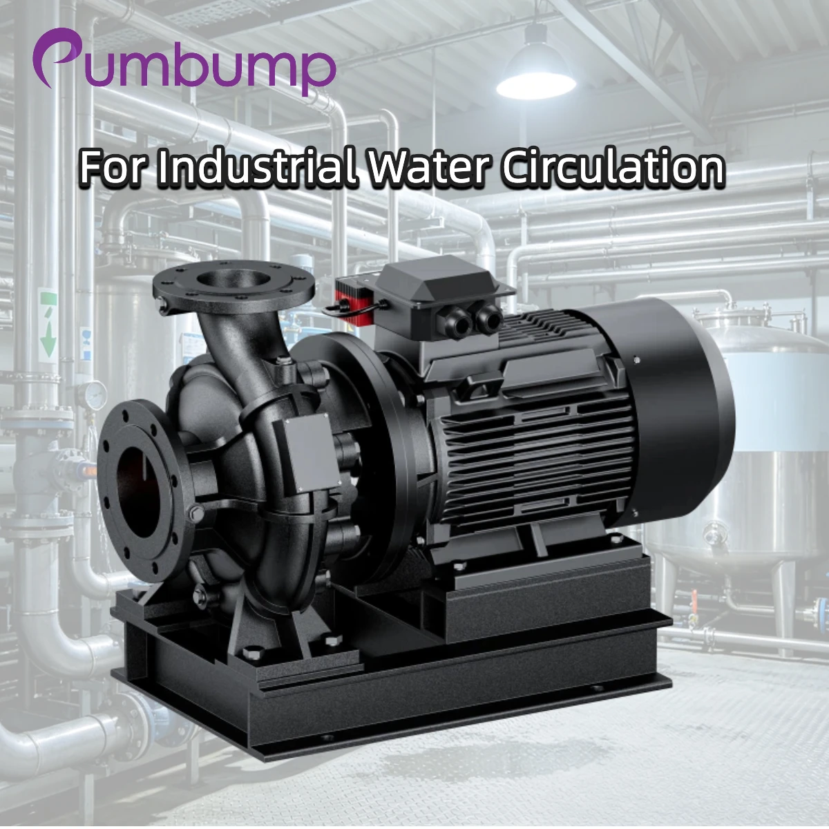 Horizontal End Suction Centrifugal Pump Single Stage Commercial Water Pump Hotel Building Water Circulation System