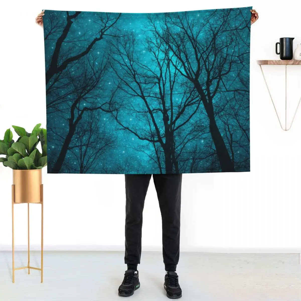 Stars Can't Shine Without Darkness Throw Blanket bed plaid Fashion Sofas Moving Nap Warm for sofa Blankets