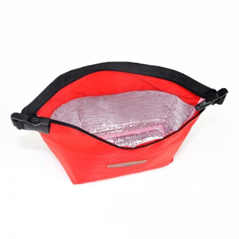 Hot Insulated Aluminum Cooler Thermal Picnic Lunch Bag Waterproof Travel Tote Box Fashion 4 Candy Colors