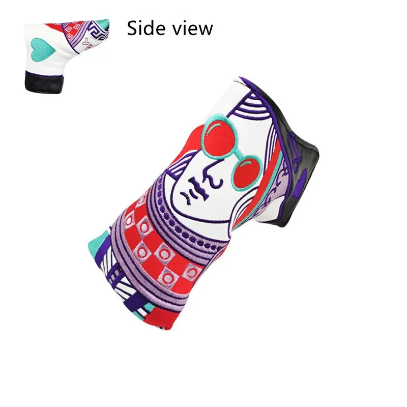 Golf Putter Cover chiusura magnetica PU Leather Golf Putter Headcover accessori per il Golf Golf Club Head Cover consegna rapida