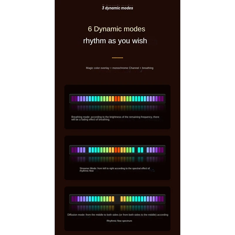 Soporte de auriculares multifunción para juegos de ordenador, soporte de exhibición de luz ambiental, fácil de instalar, negro