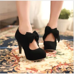 Brief Pumps Casual Heels 2025 Basketball Platform Slip On Lace-Up Fine Heeled Shoes Sandals Ladies Round Toe Sweet Comfortable L