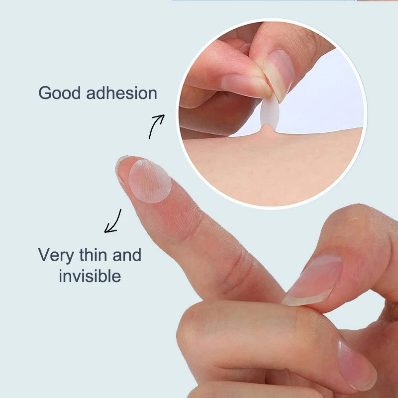 1/5Pcs Acne Patch Invisible Hydrocolloid Concealer Acne Patch Light Breathable Suction Pus Essential Oil Acne Patch