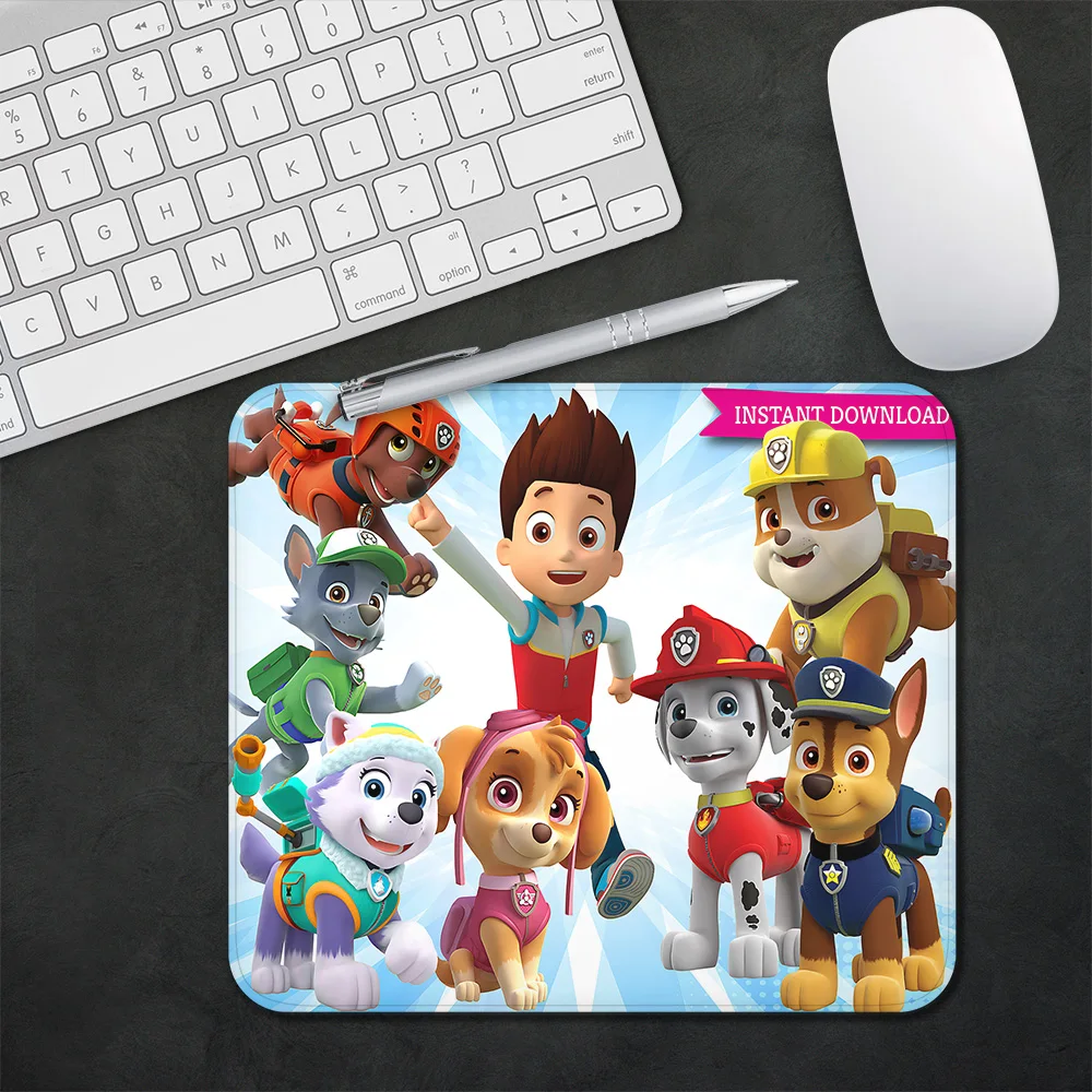 Cartoon P-Paw Patrol Gaming Mouse Pad XS Small Mousepad For PC Gamer Desktop Decoration Office Mouse Mat Deskmat Rug