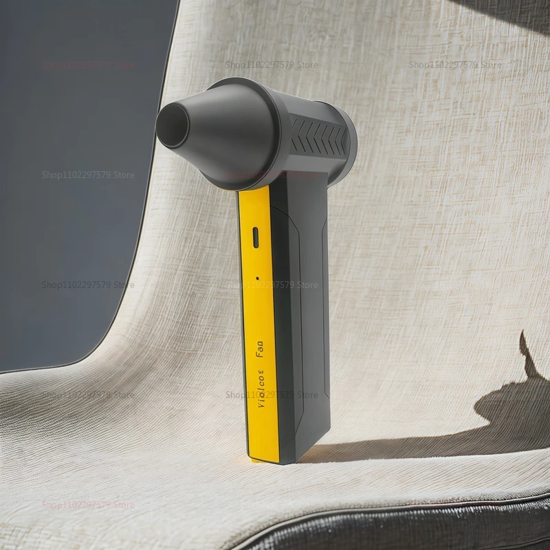 터보제트 고속 터보 송풍기 팬 60M/S 10000mAh 휴대용 브러시리스 모터 미니 덕트 팬 160000RPM 강력한 공기 냉각기